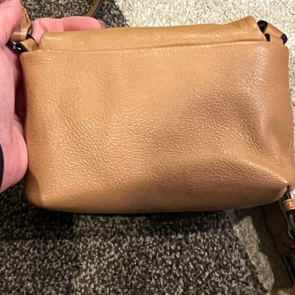 AIMEE Kestenberg Leather"Preston"Mini Crossbody Bag with Patterned Interior - Picture 13 of 15